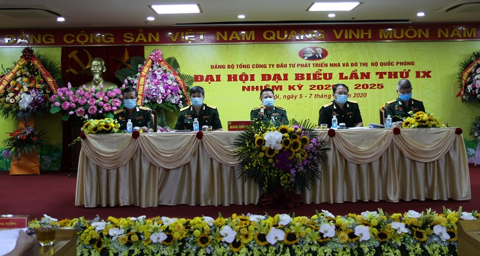 Đại hội đại biểu Đảng bộ Tổng công ty Đầu tư phát triển nhà và đô thị Bộ Quốc phòng